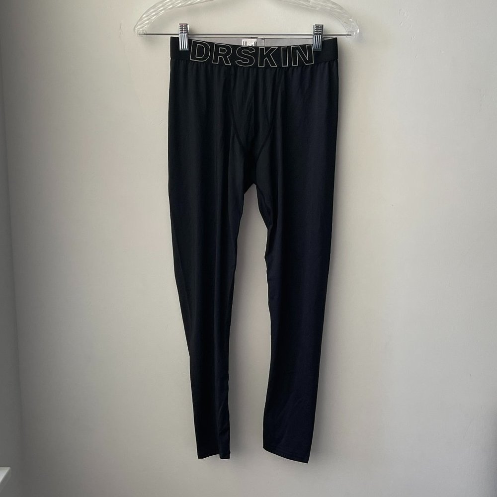 DRSKIN Men's Black Compression Pant
